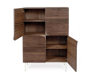 Aukšta komoda Flop (riešutmedis)